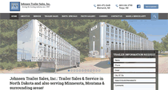 Desktop Screenshot of johnsentrailer.com